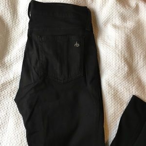 rag & bone black jeans